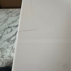 無印良品　ホワイト スチールラック 3段 キャスター付きの画像
