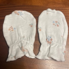 [未使用品ｱﾘ]ベビー用ミトン　2セットの画像