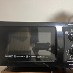 電子レンジ　フラットテーブル