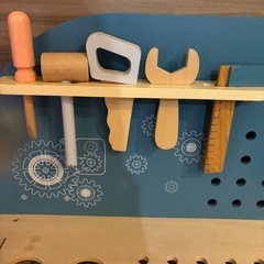 作業台おもちゃ　木製　　の画像