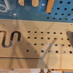 作業台おもちゃ　木製　　の画像