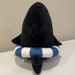 モフサンド　シャチにゃん　サメにゃん　浮き輪　BIGぬいぐるみの画像
