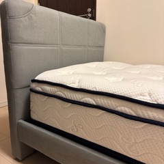 シングルベット　マットレス付きの画像