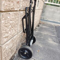 キャンプ　折り畳みキャリーカート キャプテンスタッグの画像