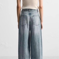 ZARA スーパーバギーフィットジーンズ 36の画像