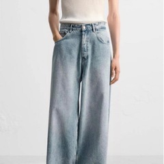 ZARA スーパーバギーフィットジーンズ 36の画像