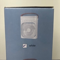 加湿機能付きファン！ホワイトの画像