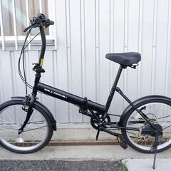 タケダ WILLARD 折り畳み自転車 20インチ 6速 25-B002Jの画像
