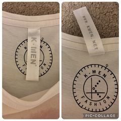 【K.MEN 韓国ブランド グラフィックTシャツ Lサイズ】の画像