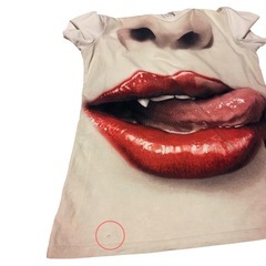 【K.MEN 韓国ブランド グラフィックTシャツ Lサイズ】の画像