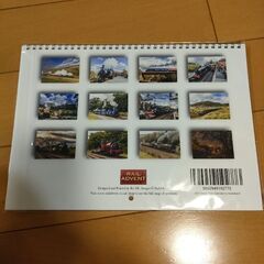 鉄道2025年カレンダーの画像
