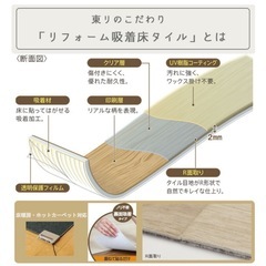 東リ　フロアタイル　PITAFI の画像