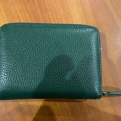 ○【新品未使用】グリーンウォレット カード入れ 小銭入れ 財布の画像