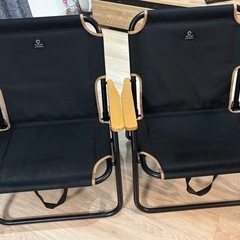 【最終値下げ】クイックキャンプ 折りたたみ ローチェア 2脚セット 6000000126770.jpg