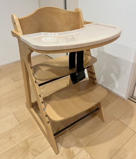 KATOJI　カトージ　プレミアムベビーチェア mamy ハイチェア 販売終了】木製 プレミアムベビーチェア MAMY (お座りが出来る