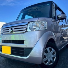 月々1.1万円〜分割払い可❗️ 車検2年付き！【名義変更代込み】大人気☆ホンダ N-BOX☆ステアリングスイッチ付き☆SDナビ付き☆走行中DVD見れます☆電動スライドドア☆ドラレコ付き☆スマートキー☆フルオートエアコン☆そのまま乗って帰れます❗️の画像