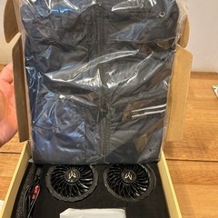 【新品未使用】空調作業服 ファン＆バッテリー付きベスト｜最大52時間稼働／熱中症対策に最適！ の画像