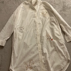 ワンピース　ロングシャツの画像