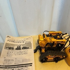 建機好きラジコン2機セット！！　ショベルカー　　トリプルレンジャー2の画像