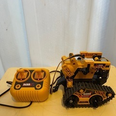 建機好きラジコン2機セット！！　ショベルカー　　トリプルレンジャー2の画像