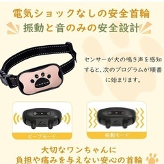 犬の無駄吠え防止首輪の画像