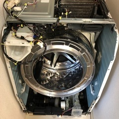 Panasonic ドラム式洗濯機 NA-VX9700L 左開き　分解清掃済の画像