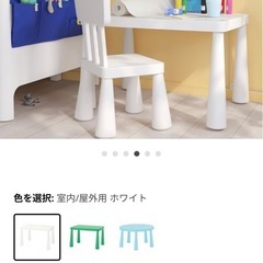 IKEAテーブル(マンムット)の画像