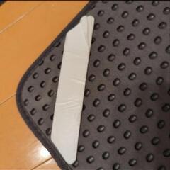 neakasa 砂取りマット 黒 収納袋付きの画像