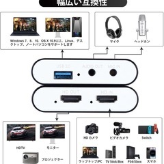 キャプチャーボード ビデオキャプチャーボード 4K 1080P 60FPSの画像