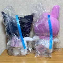 Netflix クロミ マイメロディー ぬいぐるみ 2個セットの画像