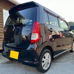 超低走行3万キロ台☆月々1万円〜分割払い可‼️ 車検2年付き！【名義変更代込み】☆スズキ ワゴンR☆Bluetoothナビ付き☆走行中DVD見れます☆プッシュスタート☆ドライブレコーダー付きのフル装備☆純正アルミ☆事故修復歴無し☆そのまま乗って帰れます！の画像