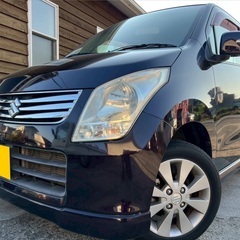 超低走行3万キロ台☆月々1万円〜分割払い可‼️ 車検2年付き！【名義変更代込み】☆スズキ ワゴンR☆Bluetoothナビ付き☆走行中DVD見れます☆プッシュスタート☆ドライブレコーダー付きのフル装備☆純正アルミ☆事故修復歴無し☆そのまま乗って帰れます！の画像