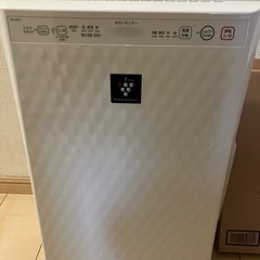 SHARP 空気清浄機　本体＋交換フィルター新品の画像