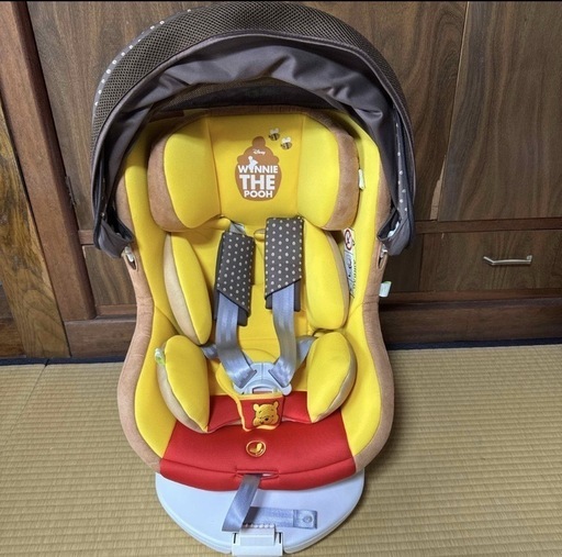 ✨くまのプーさん チャイルドシート 新生児 西松屋 限定モデル ディズニー チャイルドシート くまのプーさん 西松屋（チャイルドシート）の