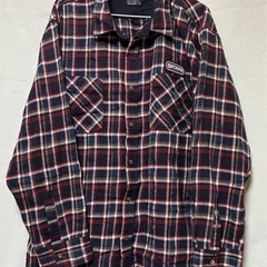 メンズ4L、チェック柄シャツ、秋冬向き3点の画像