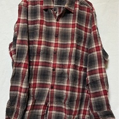 メンズ4L、チェック柄シャツ、秋冬向き3点の画像