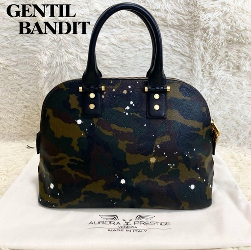 美品⭐︎ ジャンティバンティ ハンドバッグ カモフラ柄 迷彩