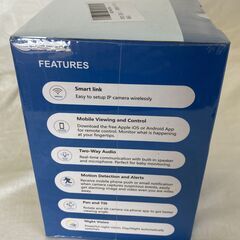 ☆Funtic C10 ネットワークカメラ 見守りカメラ 防犯カメラ ペットカメラ ベビーモニター◆家族の安全を守るの画像