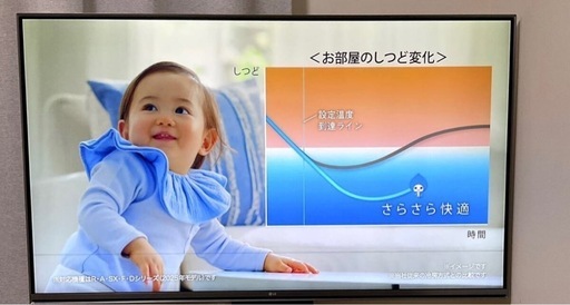 LG 55インチ 4K液晶テレビ　ネット動画見れます　