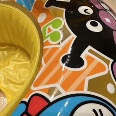 お取引き中　アンパンマン　ハンドル付き浮き輪　ライフジャケットの画像
