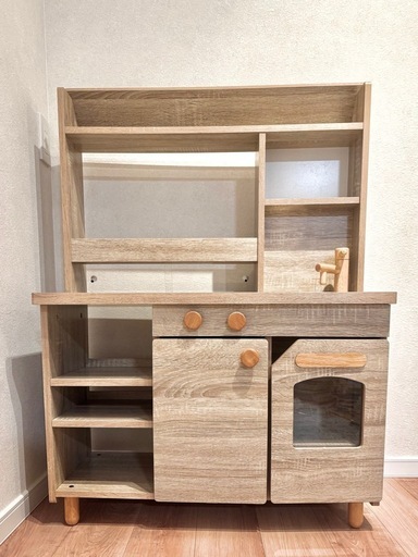 木製 おままごと キッチン 収納 poet cafe ポエトカフェ