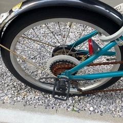 フォルビート 折り畳み自転車 20インチ 6段変速 の画像