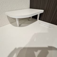 【商談中】カーボン調 L字PCデスク  GTRACING 机の画像