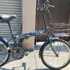 綺麗です。6段変速付20インチ折りたたみ式自転車の画像