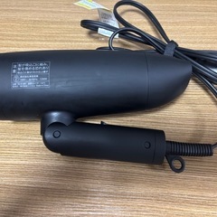 SALONIA サロニア スピーディーイオン ドライヤー 大風量 速乾 軽量 マイナスイオン ヘアドライヤー SL-013BK ブラックの画像