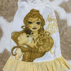 Disney プリンセス犬用ワンピース2着セットの画像