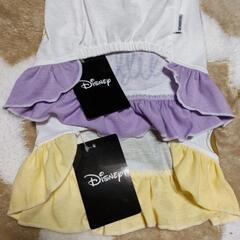 Disney プリンセス犬用ワンピース2着セットの画像