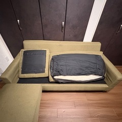 【無料】カウチソファ3人掛けの画像