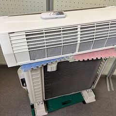 ■2019年製　日立　ルームエアコン　RAS-A22J（W)白くまくん■6畳程度①の画像