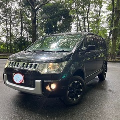 三菱　デリカD:5  4WD Dパワーパッケージ　ディーゼル　軽油　車検2年付の画像